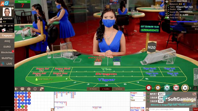 Luật chơi Rồng Hổ online – Học trong 1 phút