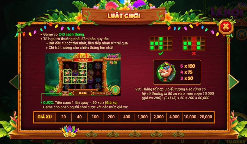 Luật chơi và cách chơi