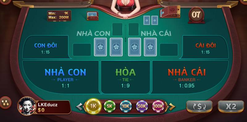 Mẹo tâm lý khi chơi Baccarat Japan